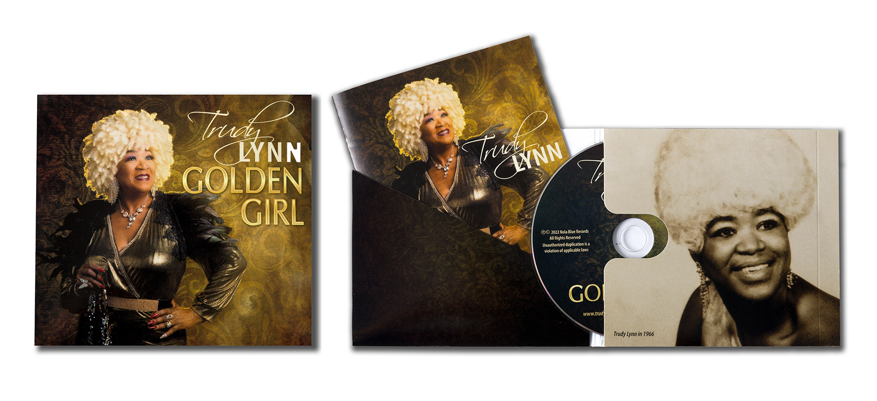 "Golden Girl"  CD by Trudy Lynn